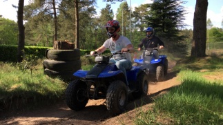 Bedrijfsuitje / Vrijgezellenfeest Quad Rijden