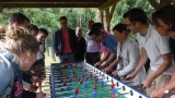 Bedrijfsuitje / Vrijgezellenfeest Tafelvoetbal XXL